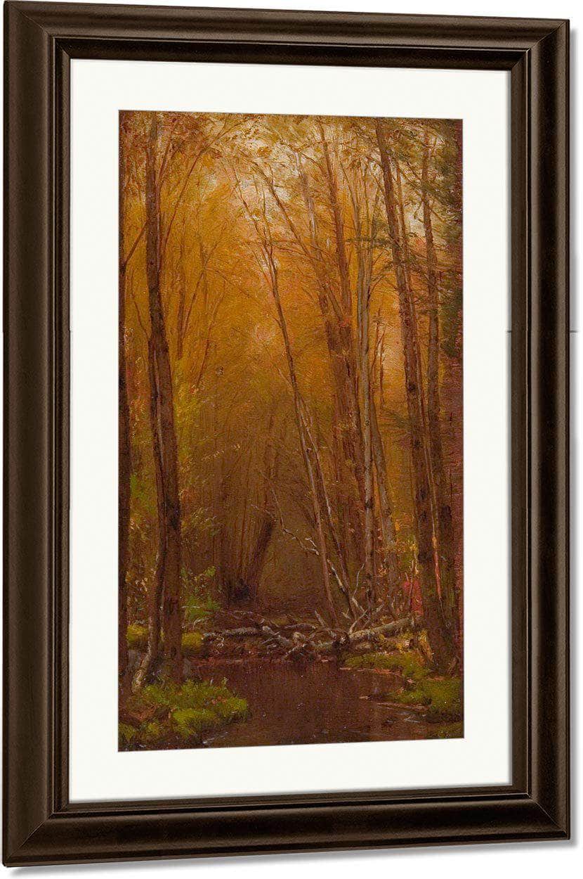The Birches Of The Catskills By Worthington Whittredge - Image 4