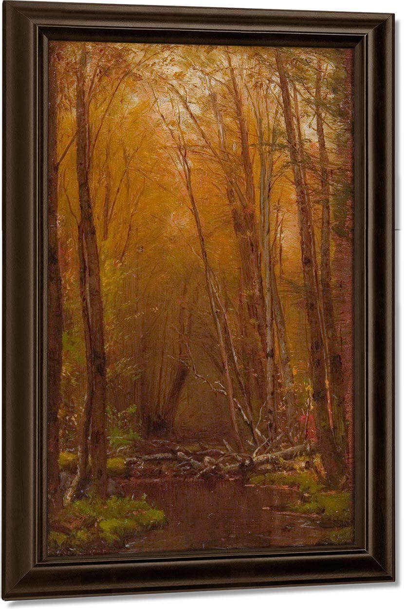 The Birches Of The Catskills By Worthington Whittredge - Image 5