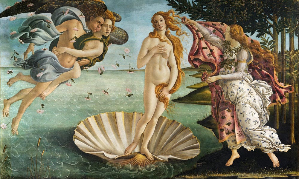 The Birth Of Venus 1485 By Sandro Botticelli - Image 7