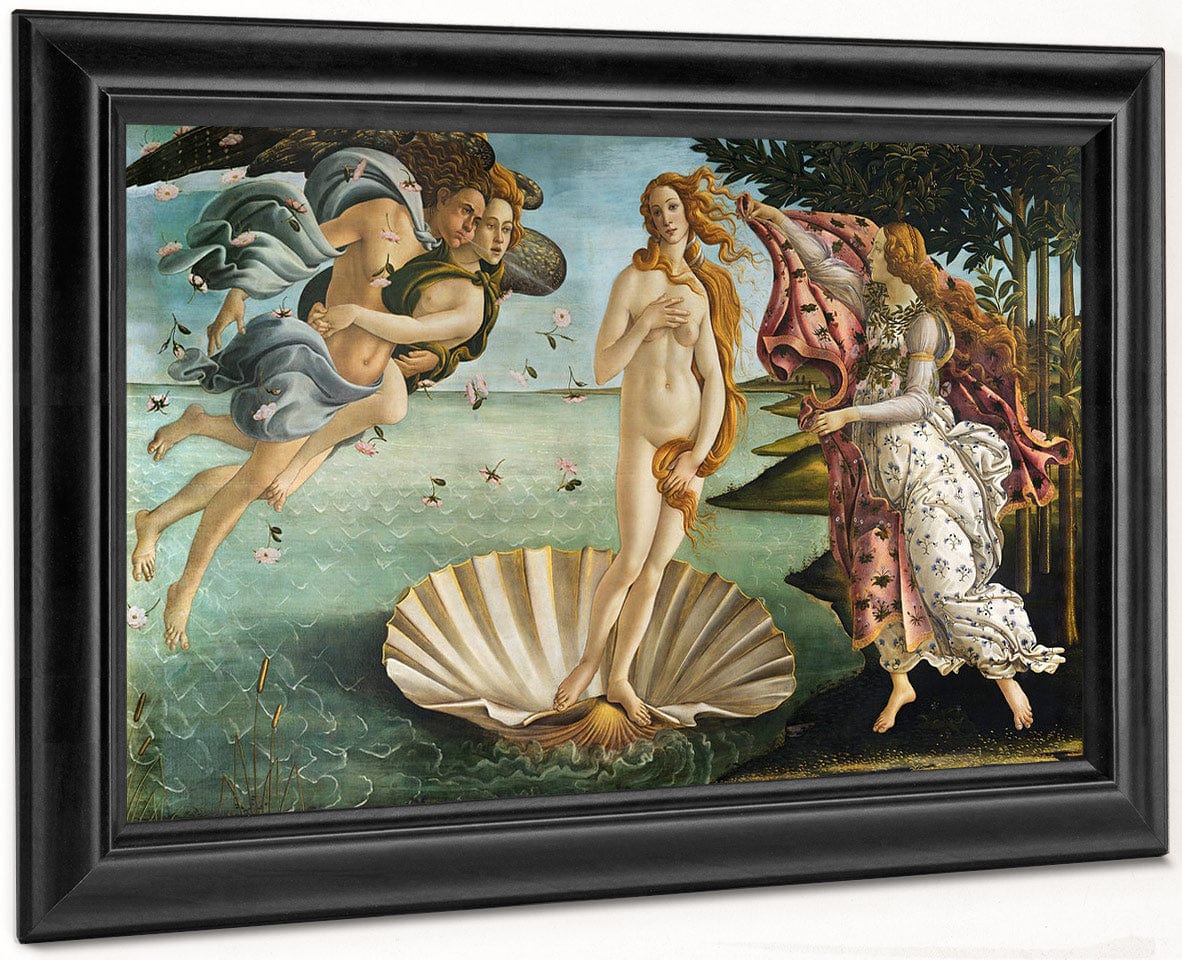 The Birth Of Venus 1485 By Sandro Botticelli - Image 8