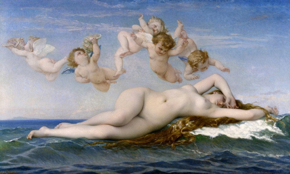 The Birth Of Venus 1863 By Alexandre Cabanel - Image 5
