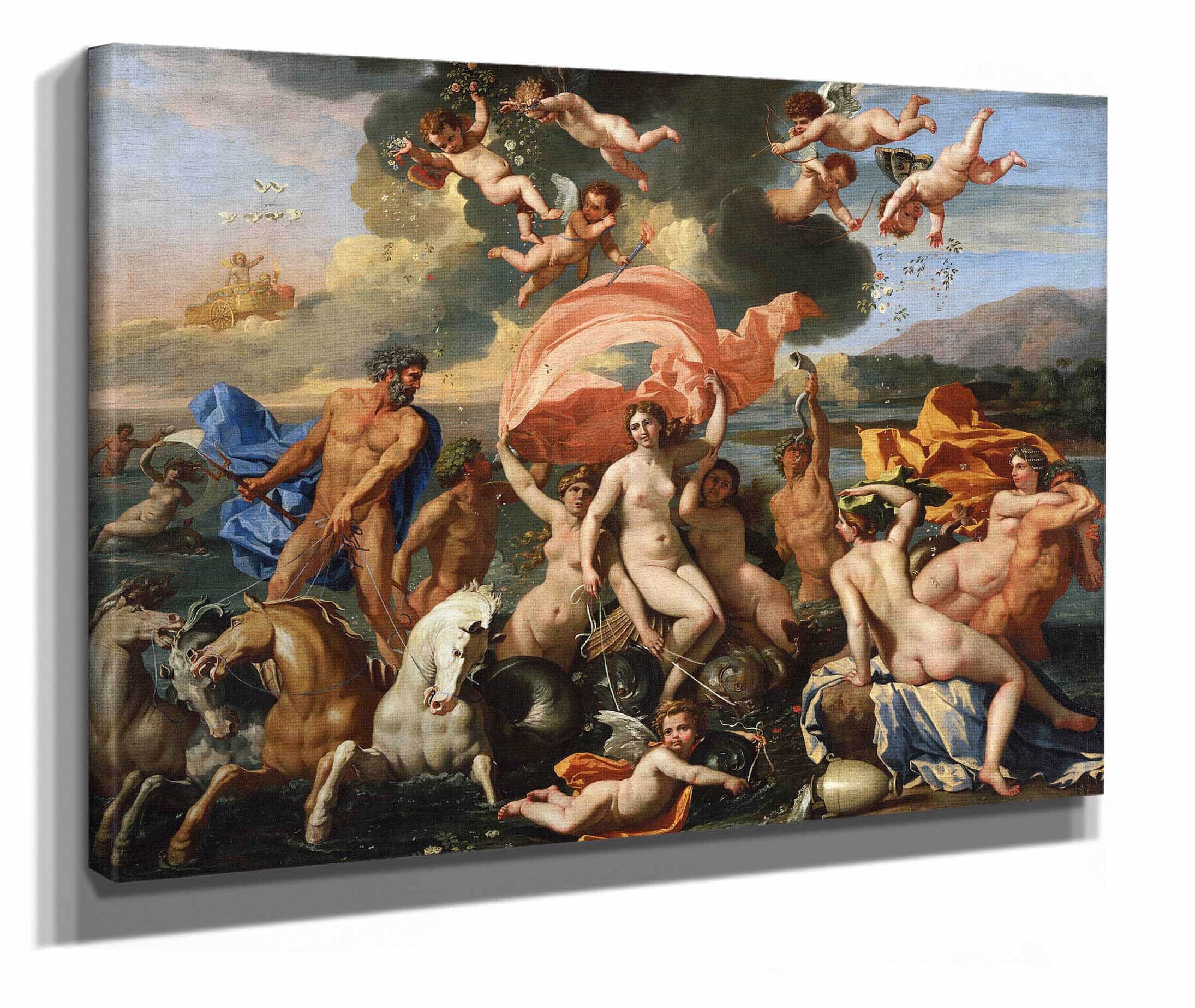 The Birth Of Venus Or by Nicolas Poussin - Image 2
