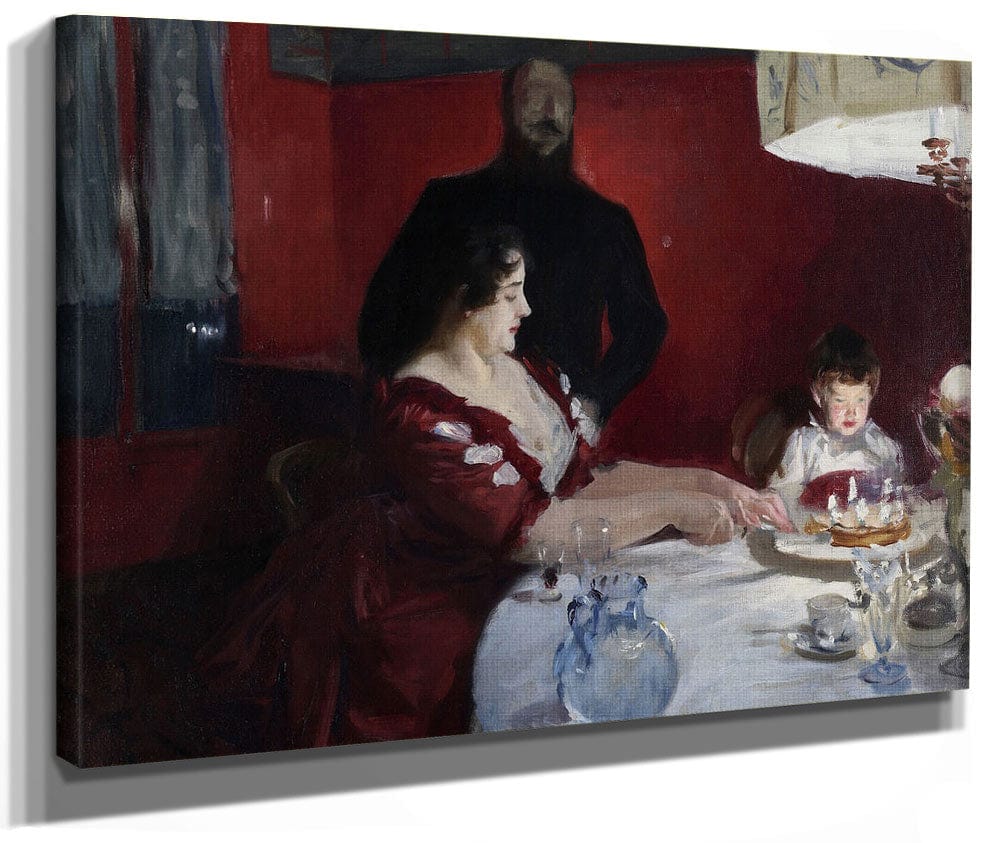 The Birthday Party By John Singer Sargent