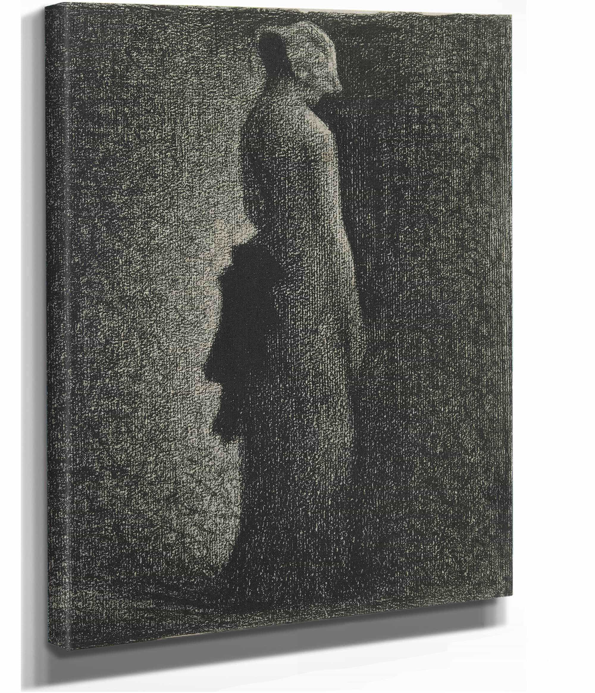 The Black Bow by Georges Seurat - Image 2