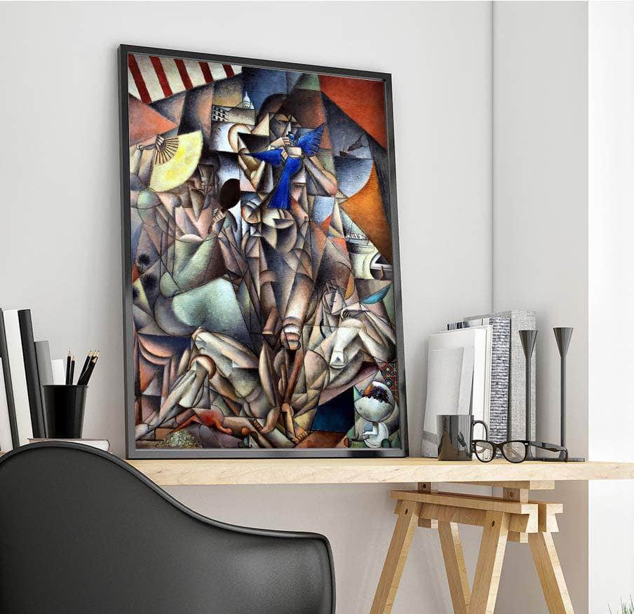 The Blue Bird Painting Jean Metzinger Canvas Art - Image 4