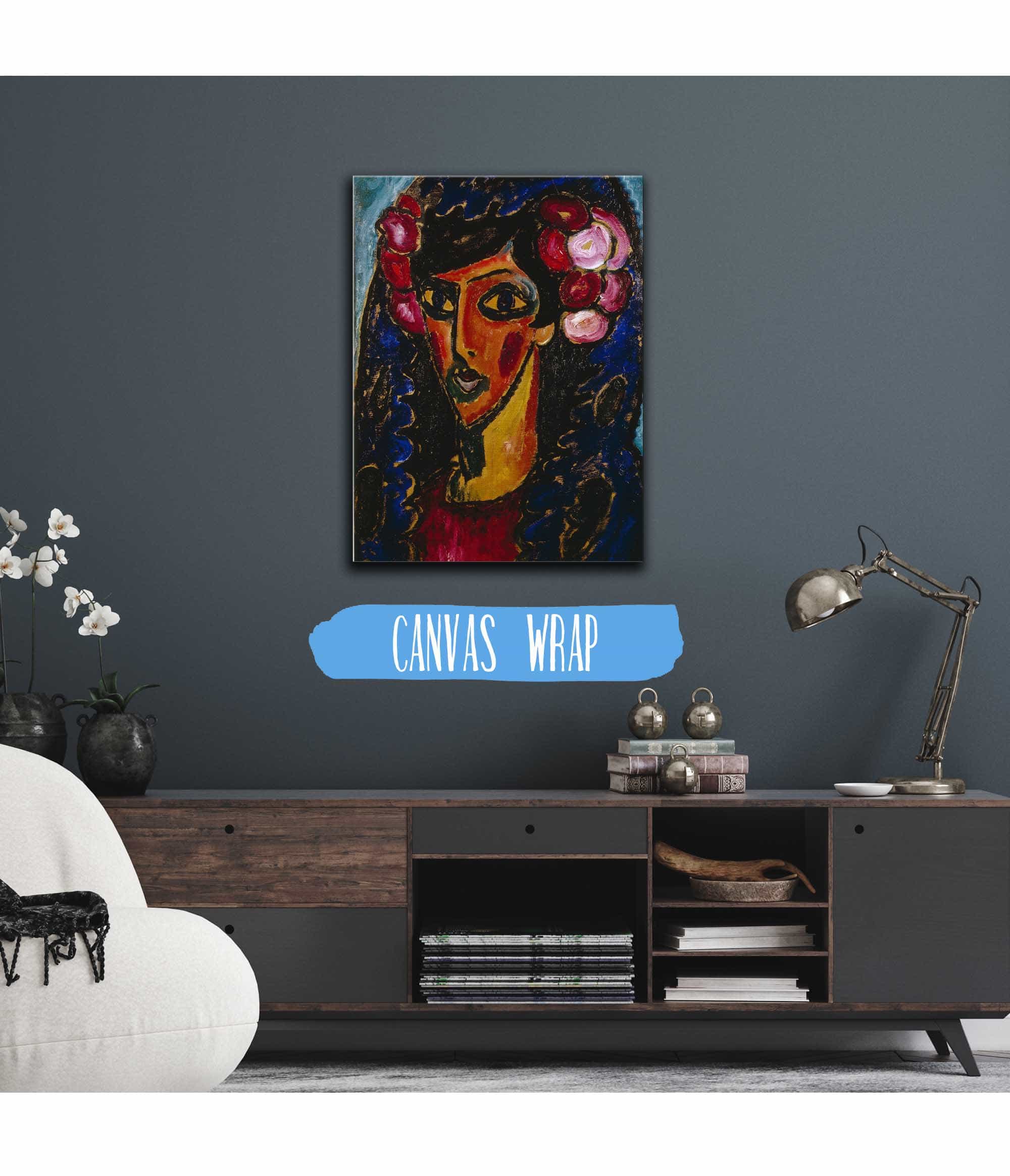 The Blue Mantilla by Alexej Von Jawlensky - Image 3