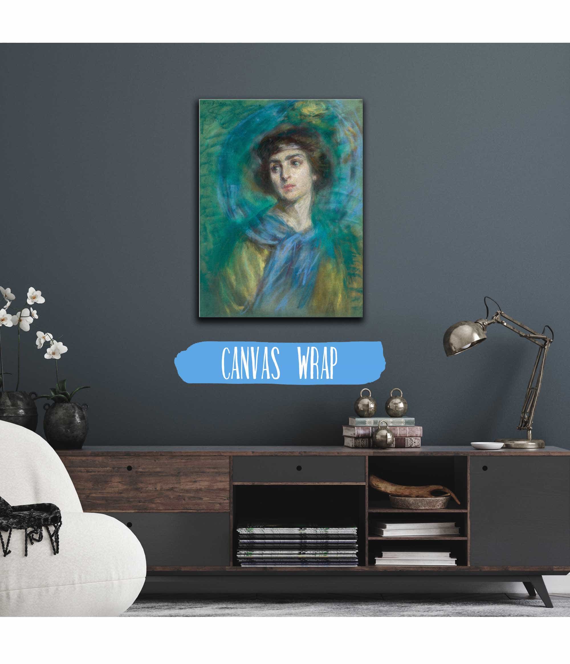 The Blue Scarf by Alice Pike Barney - Image 3