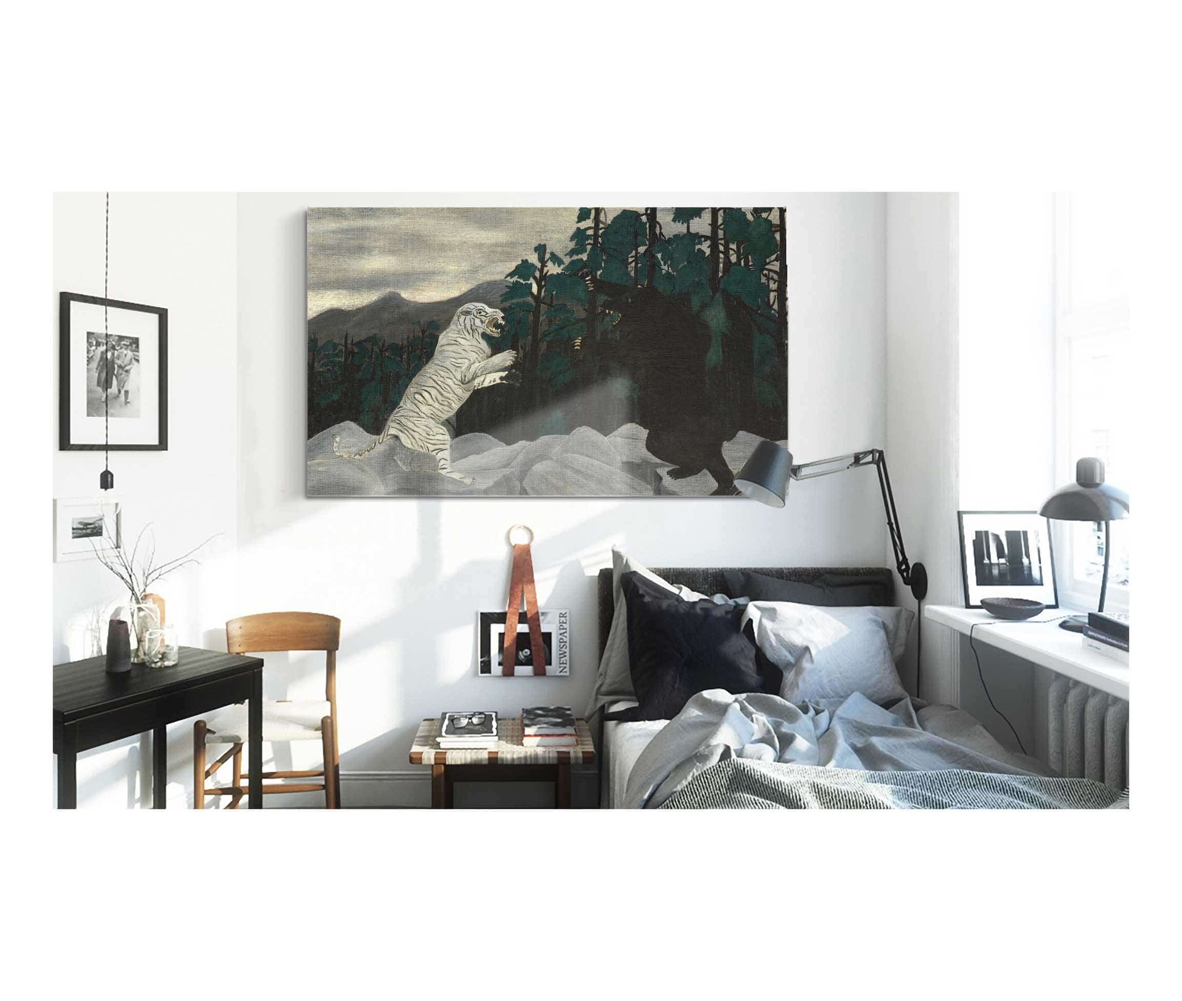 The Blue Tiger by Horace Pippin - Image 3