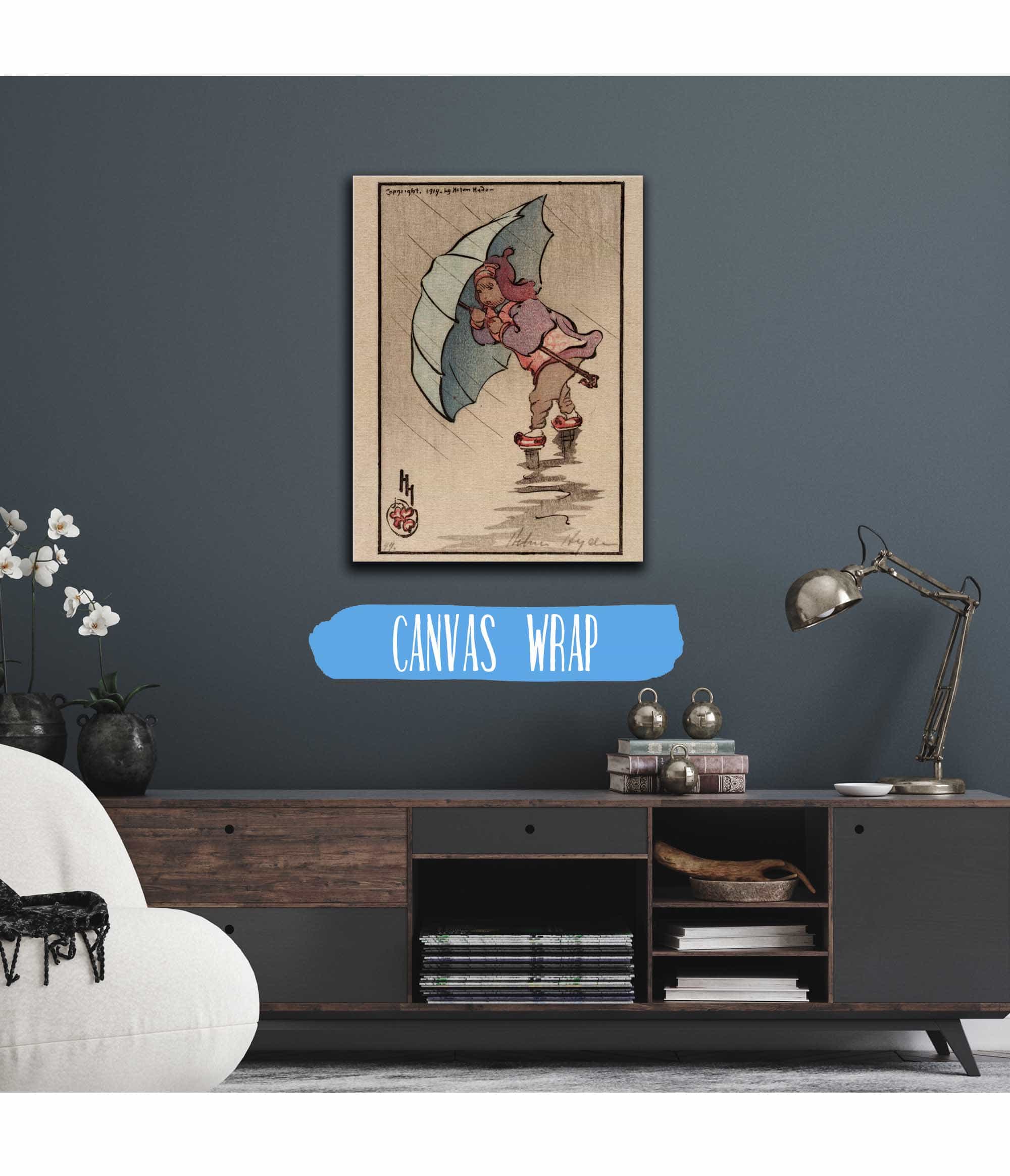 The Blue Umbrella by Helen Hyde - Image 3