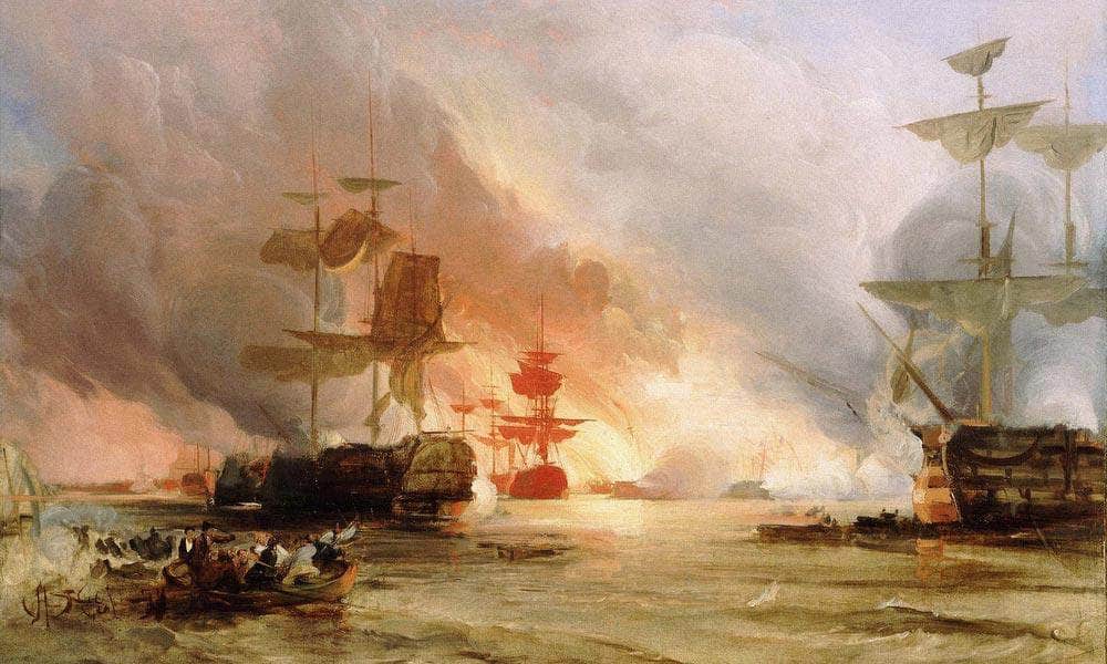 The Bombardment Of Algier By George Chambers Senior - Image 6