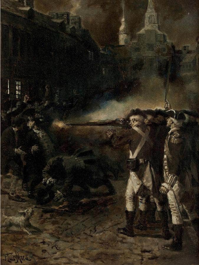 The Boston Massacre By Francis Luis Mora - Image 6