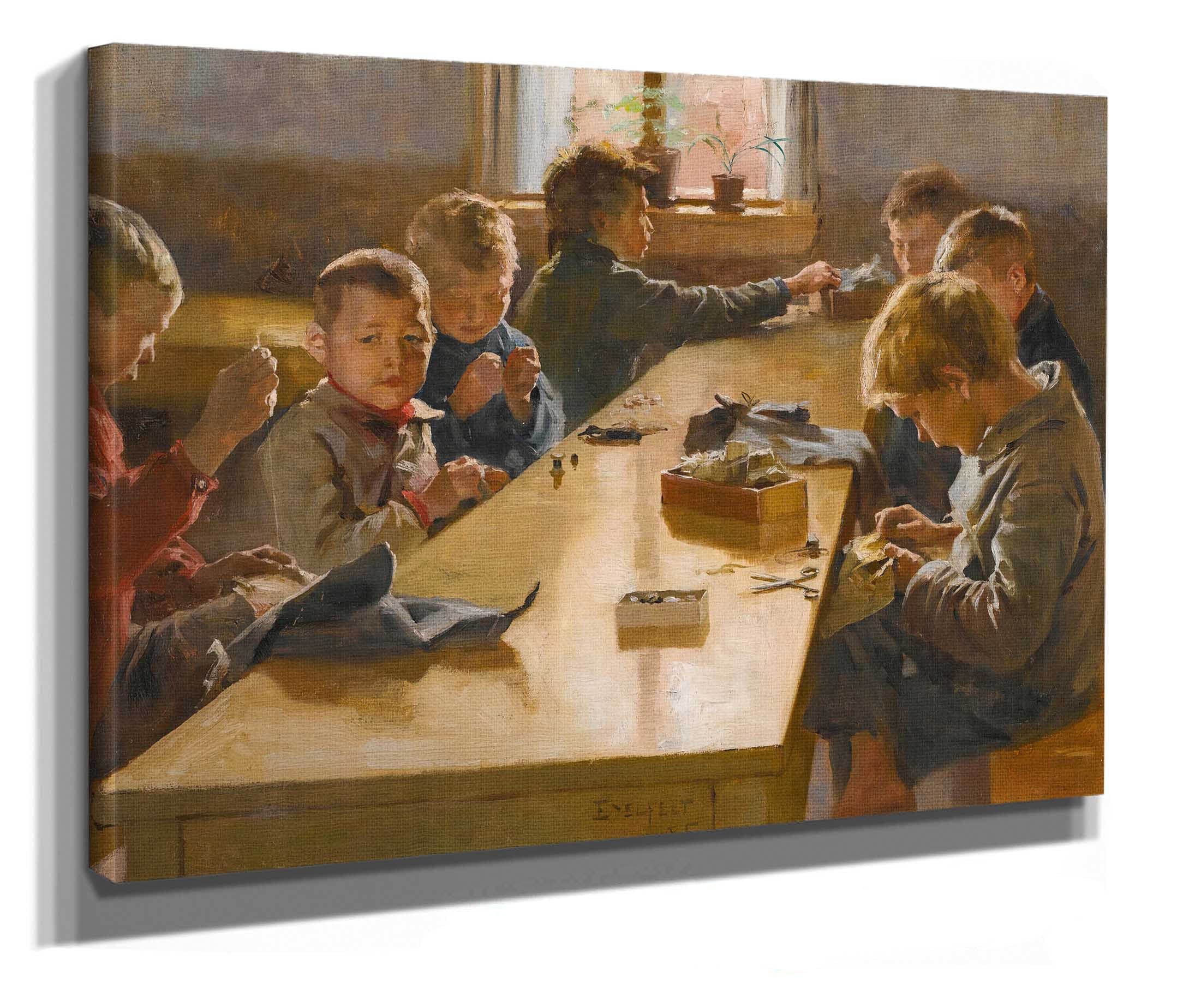 The Boys Workhouse Helsinki by Albert Edelfelt - Image 2