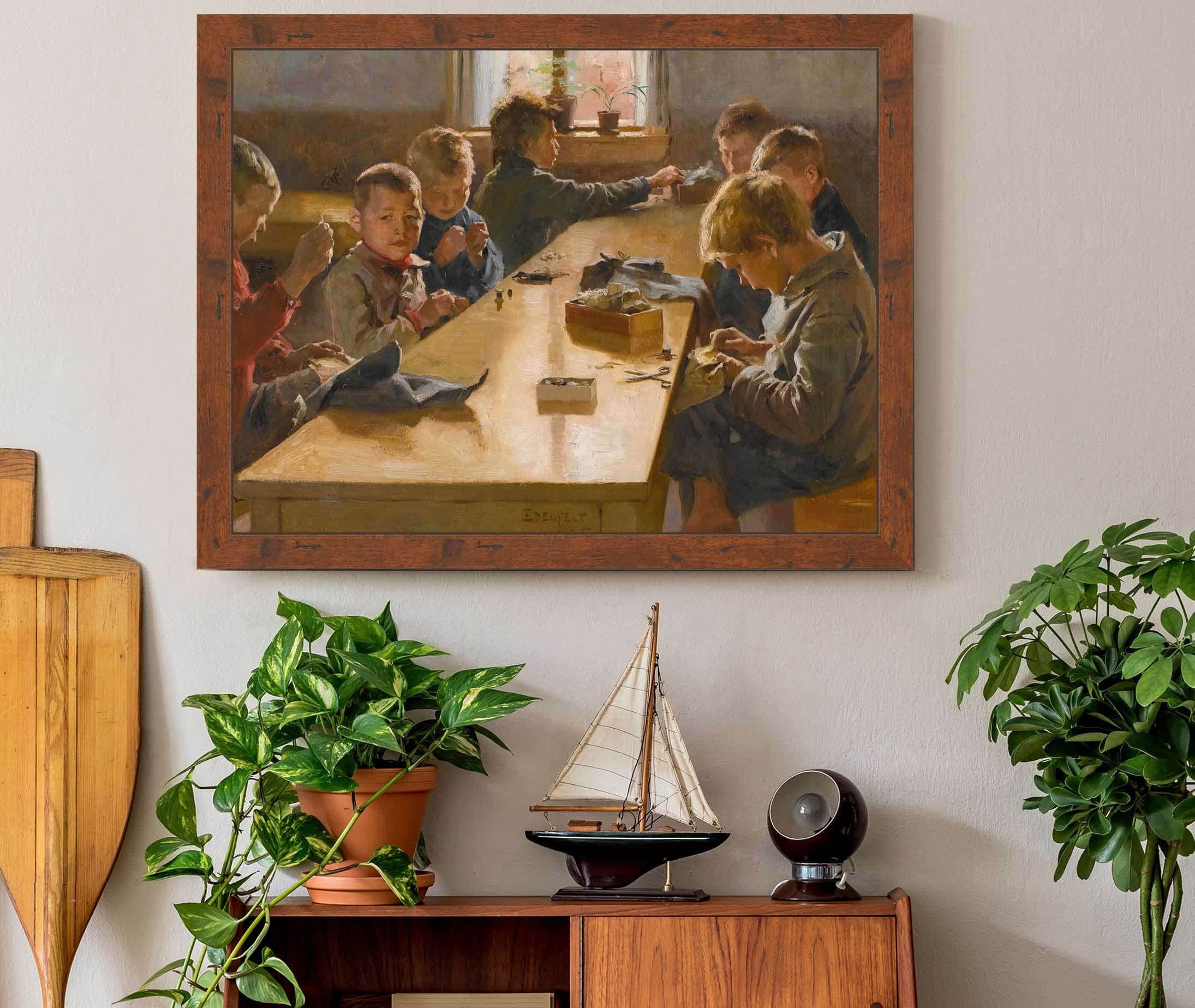 The Boys Workhouse Helsinki by Albert Edelfelt - Image 3