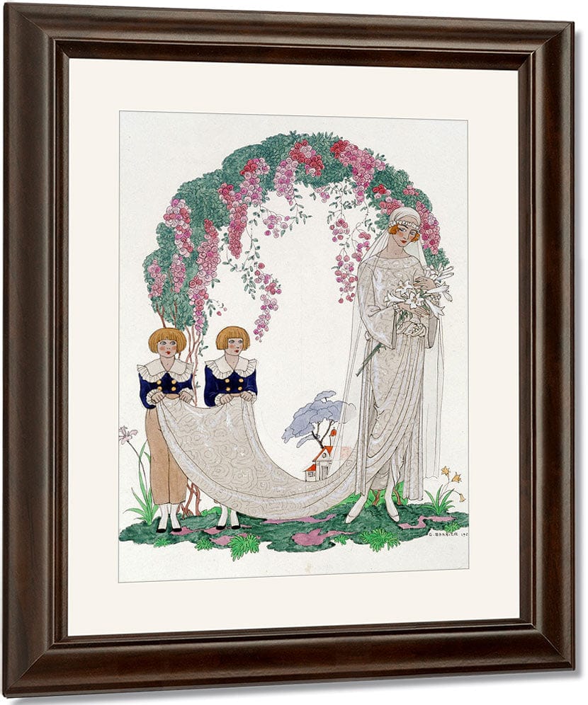 The Bride By Georges Barbier - Image 4