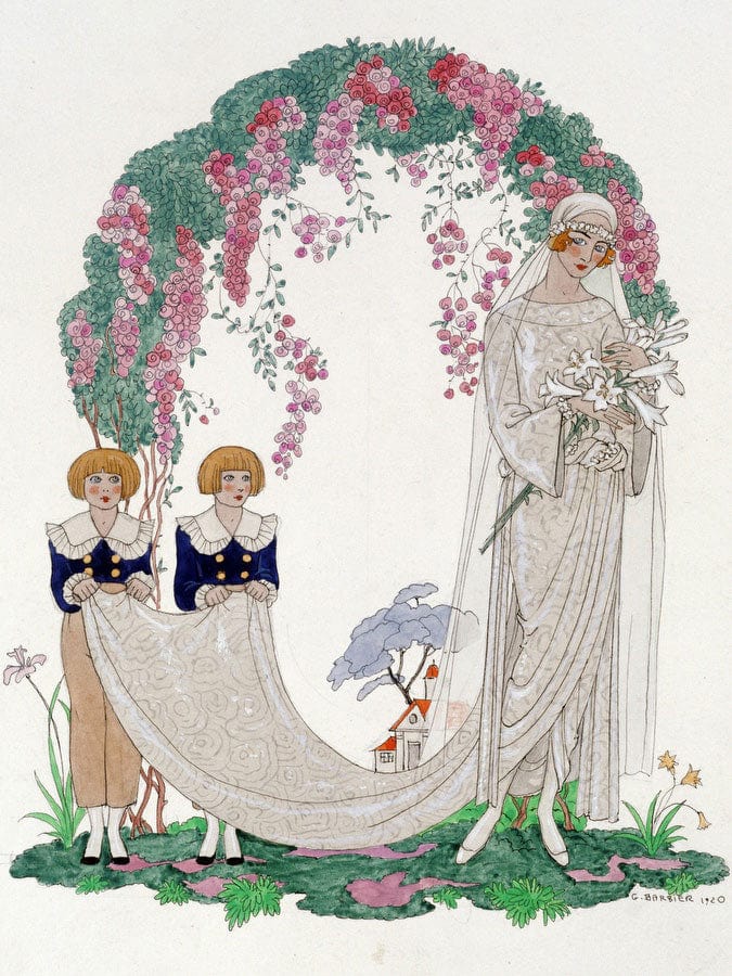 The Bride By Georges Barbier - Image 6