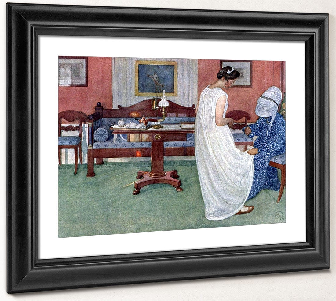 The Bridesmaid By Carl Larsson - Image 4