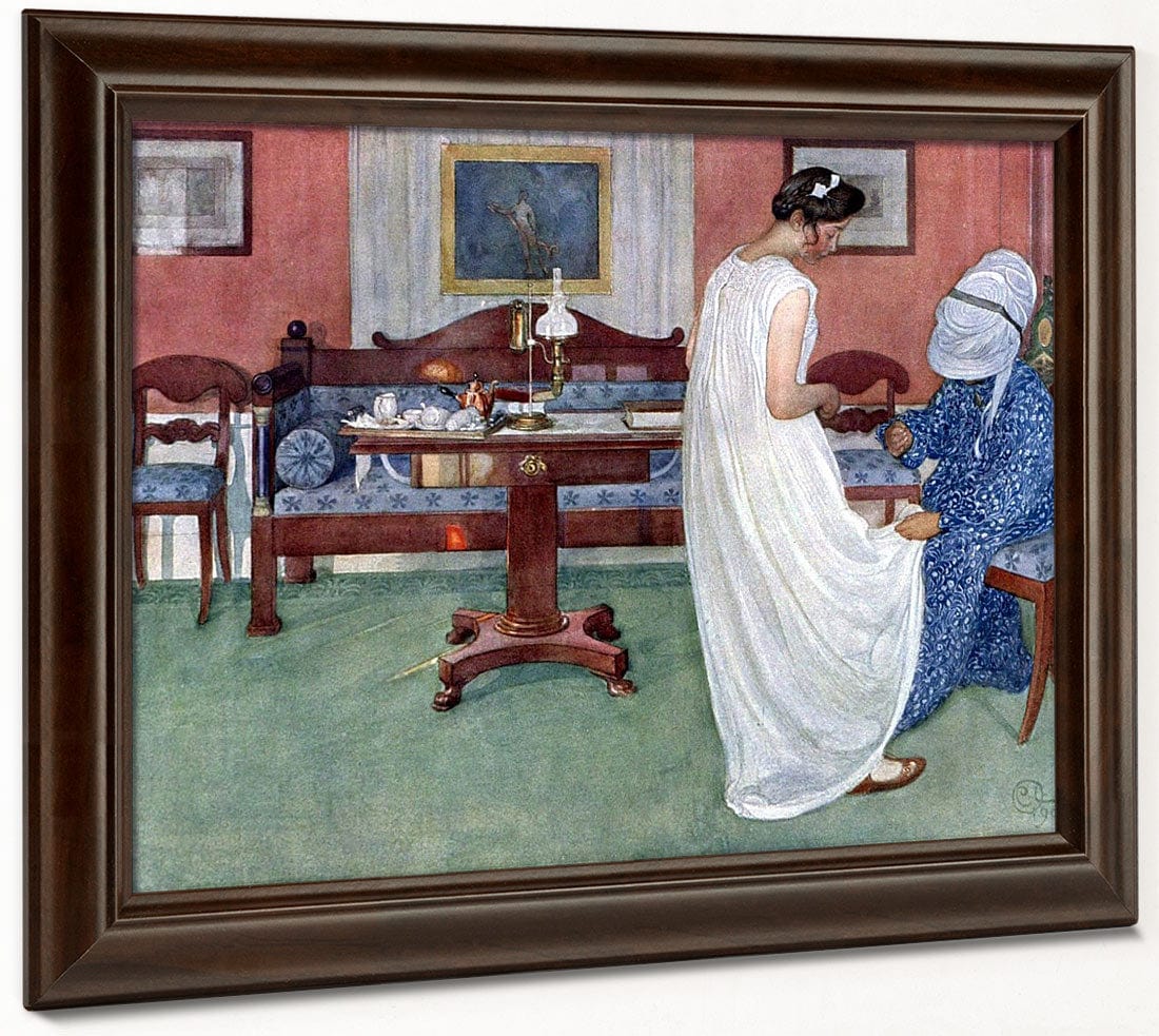 The Bridesmaid By Carl Larsson - Image 6