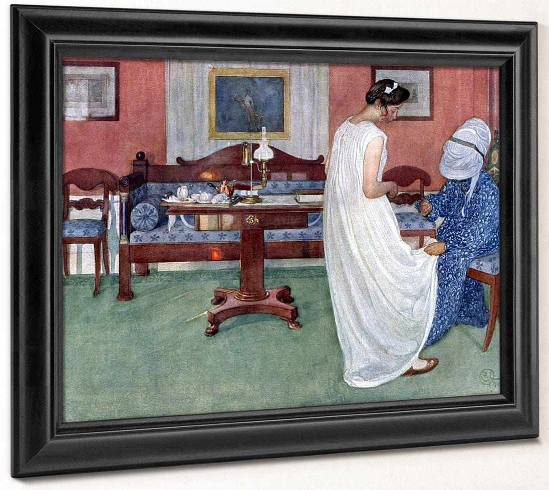 The Bridesmaid By Carl Larsson - Image 8