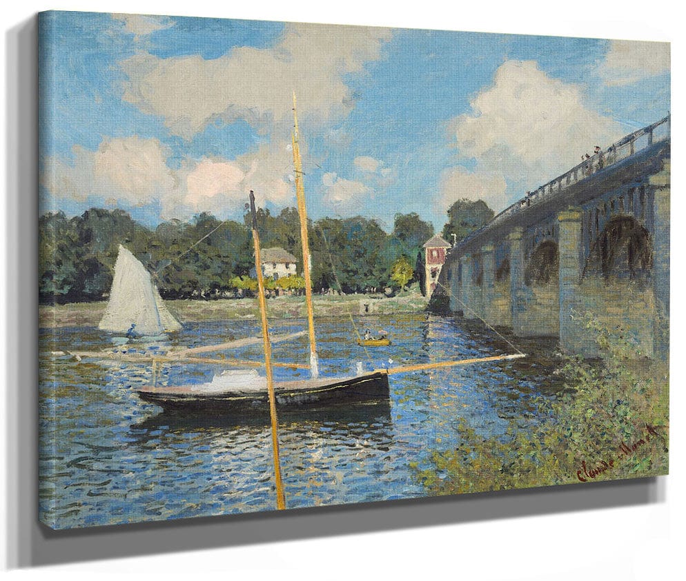 The Bridge At Argenteuil 1 By Claude Monet