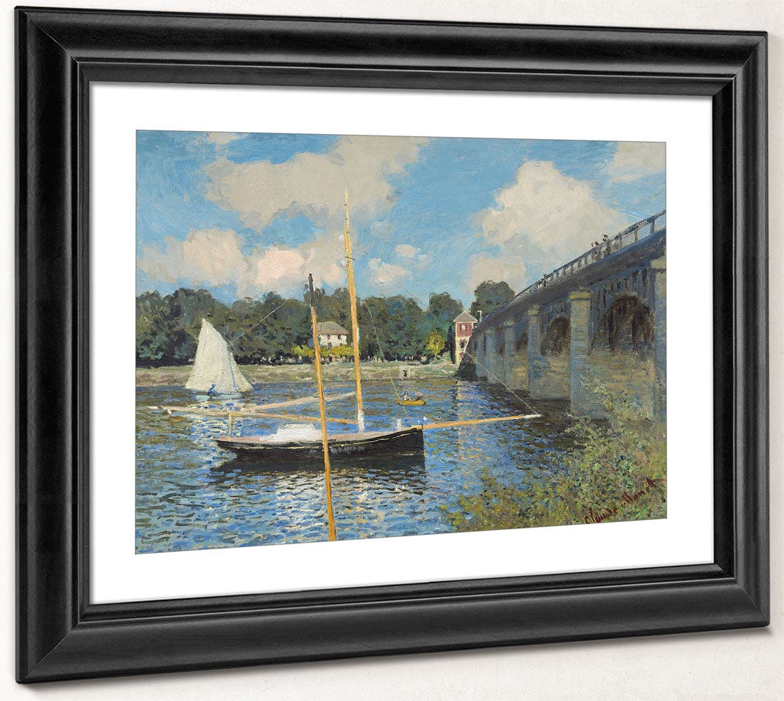 The Bridge At Argenteuil 1 By Claude Monet - Image 4