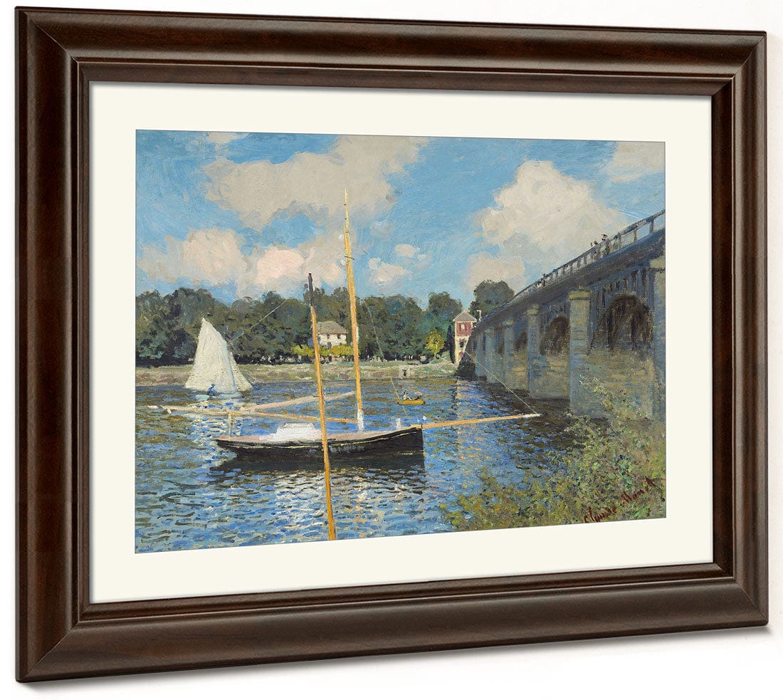 The Bridge At Argenteuil 1 By Claude Monet - Image 5
