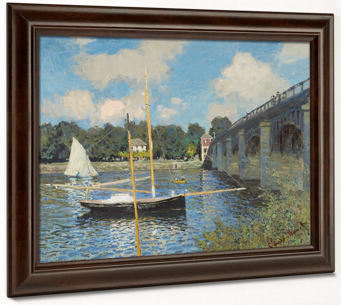 The Bridge At Argenteuil 1 By Claude Monet - Image 6