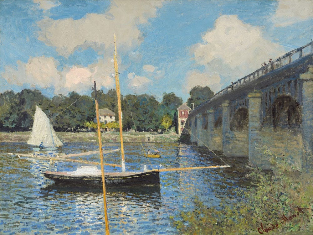 The Bridge At Argenteuil 1 By Claude Monet - Image 7