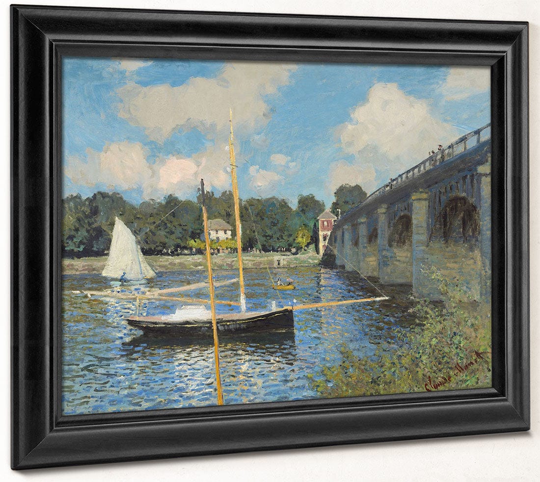 The Bridge At Argenteuil 1 By Claude Monet - Image 8