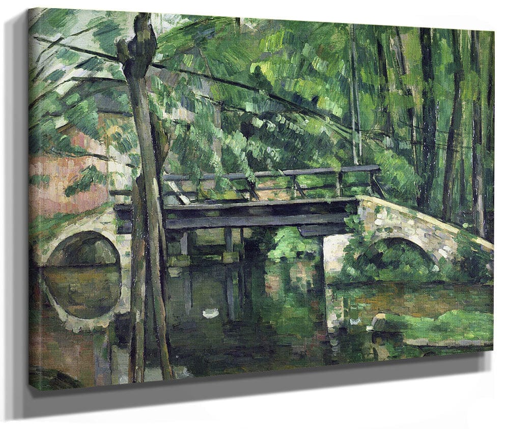 The Bridge At Maincy, Or The Bridge At Mennecy, Or The Little Bridge 1 By Paul Cezanne