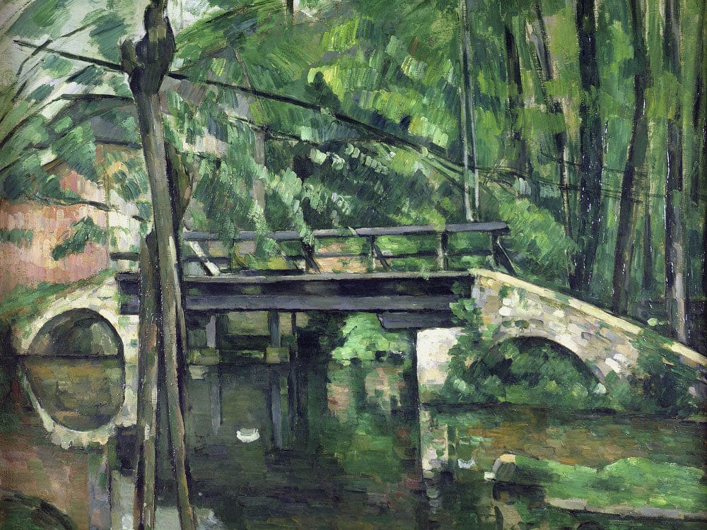 The Bridge At Maincy, Or The Bridge At Mennecy, Or The Little Bridge 1 By Paul Cezanne - Image 5