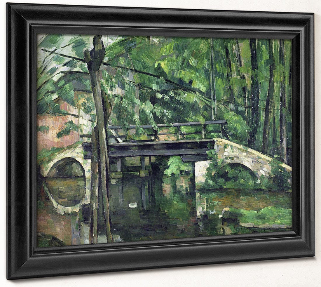 The Bridge At Maincy, Or The Bridge At Mennecy, Or The Little Bridge By Paul Cezanne - Image 6