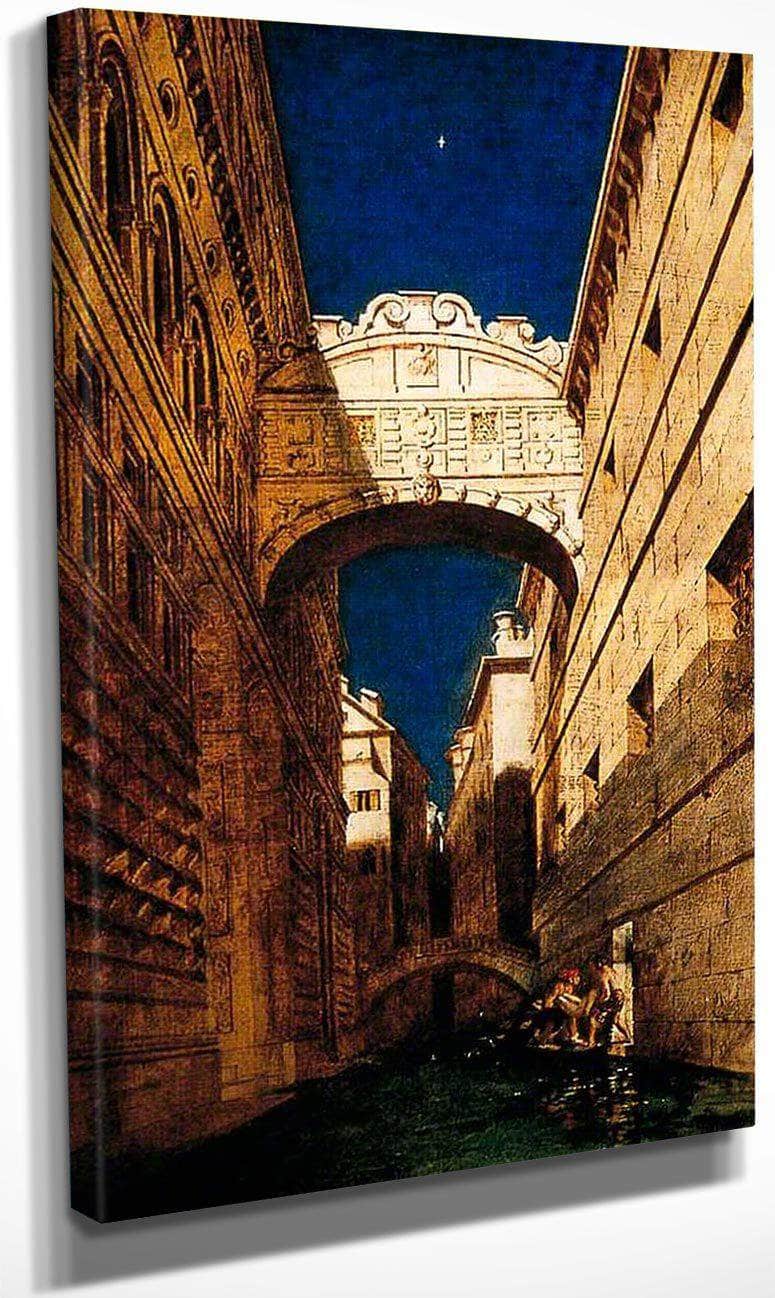 The Bridge Of Sighs By William Etty - Image 4