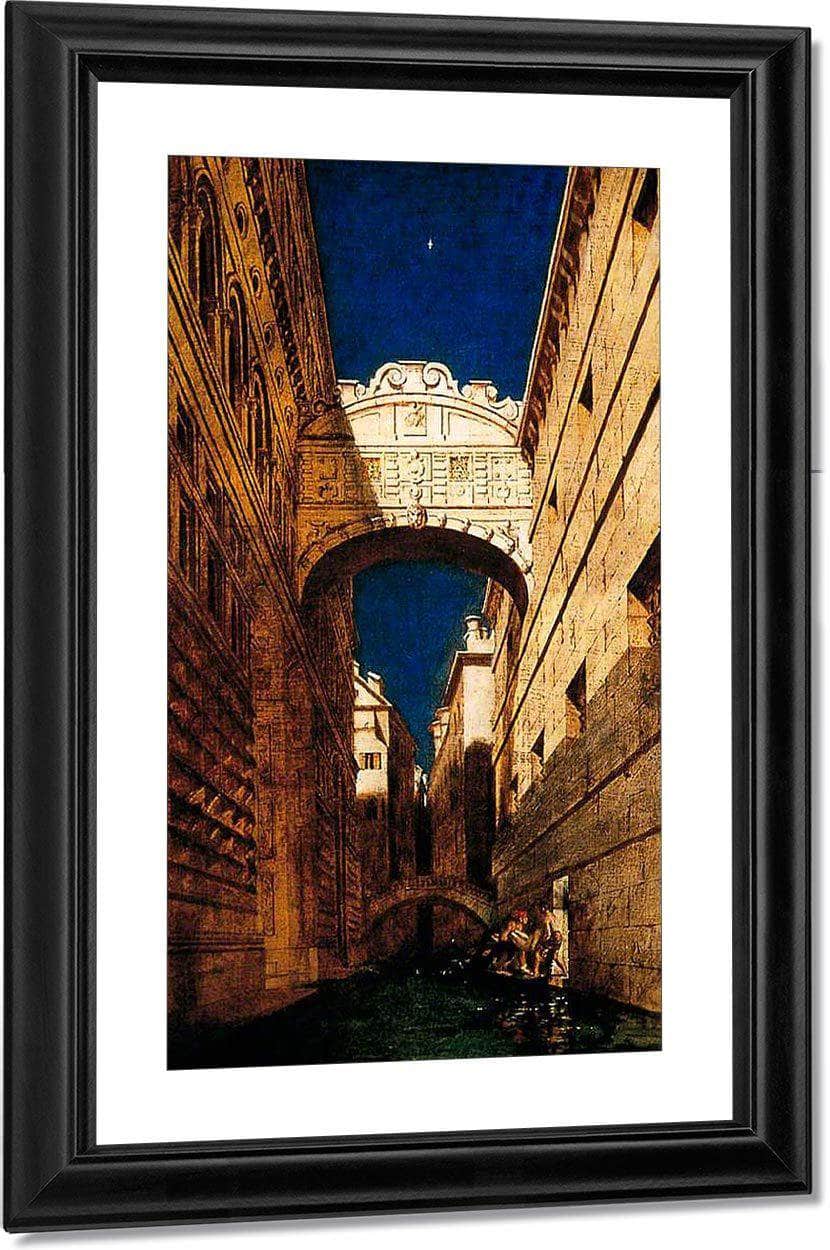 The Bridge Of Sighs By William Etty - Image 5