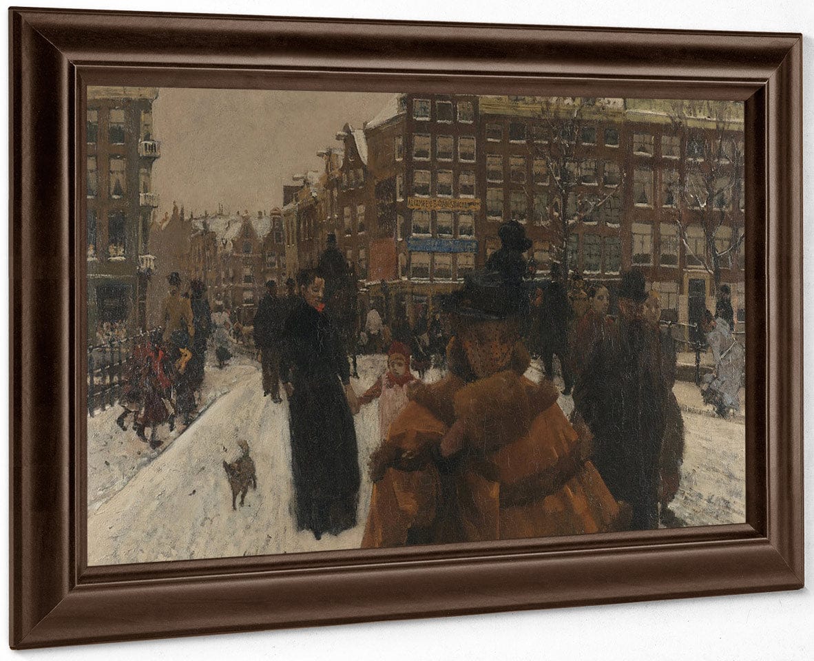 The Bridge Over The Singel At The Paleisstraat Amsterdam By George Hendrik Breitner - Image 6
