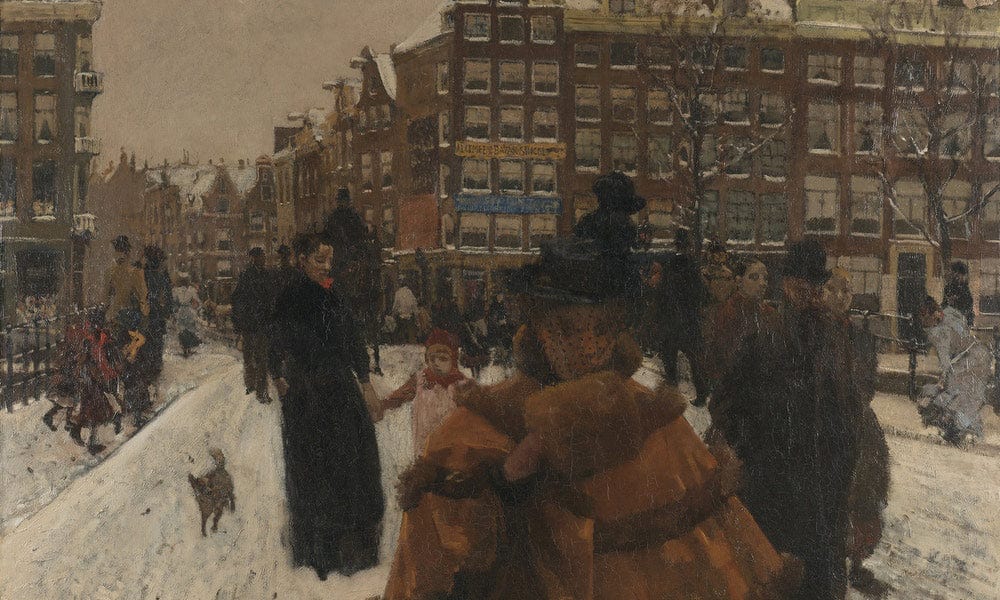 The Bridge Over The Singel At The Paleisstraat Amsterdam By George Hendrik Breitner - Image 7