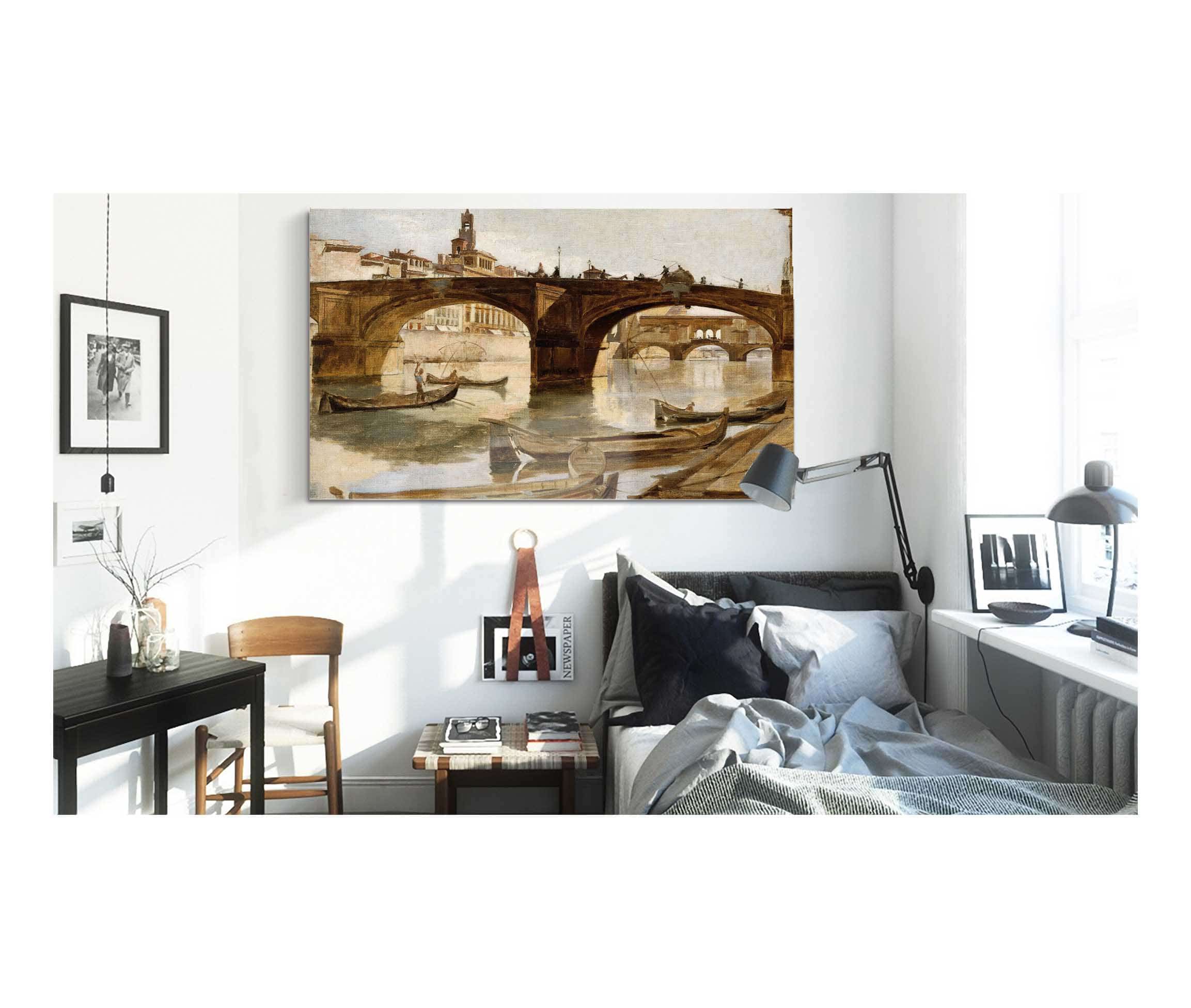 The Bridges Florence by Frank Duveneck - Image 3