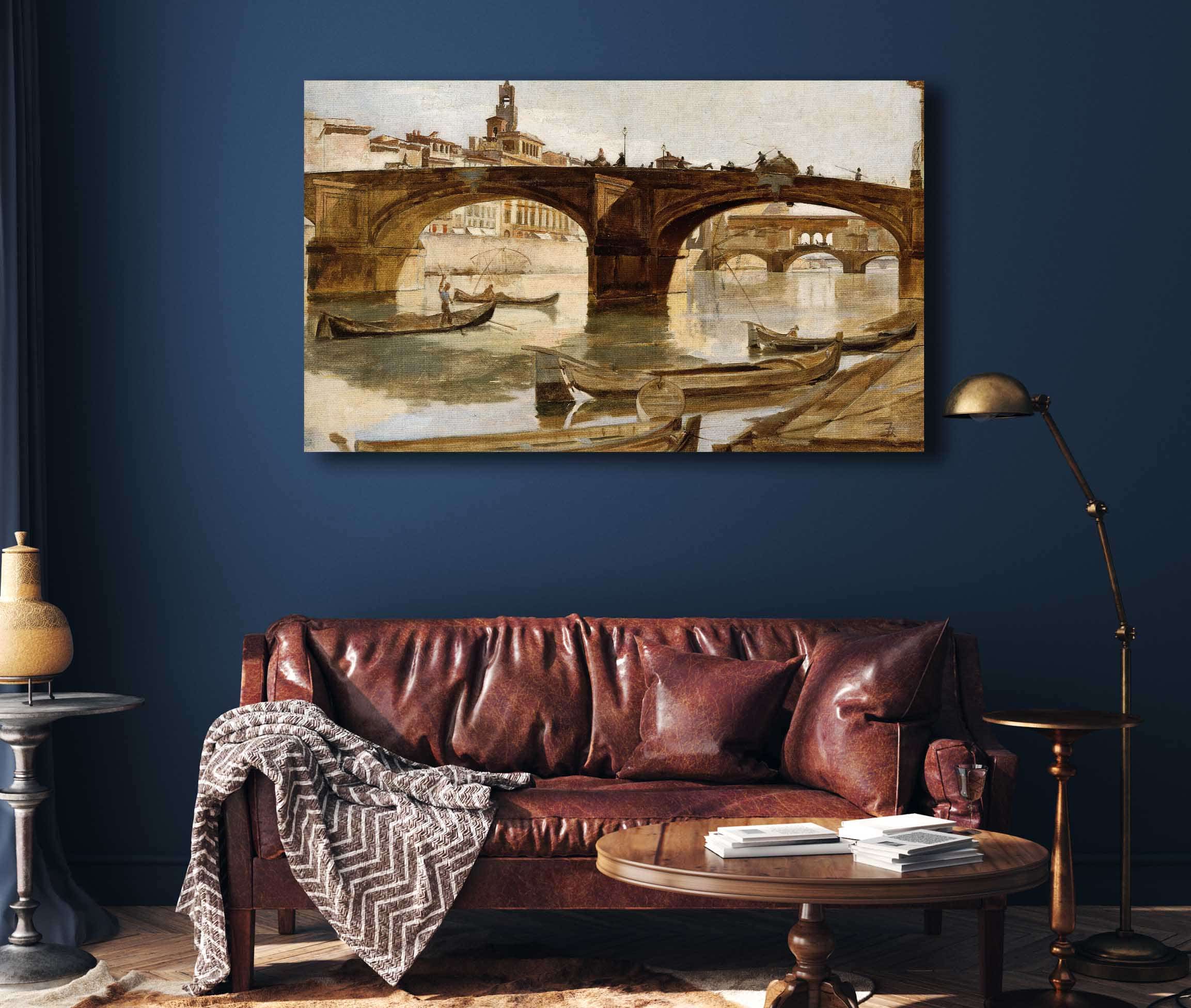 The Bridges Florence by Frank Duveneck - Image 4