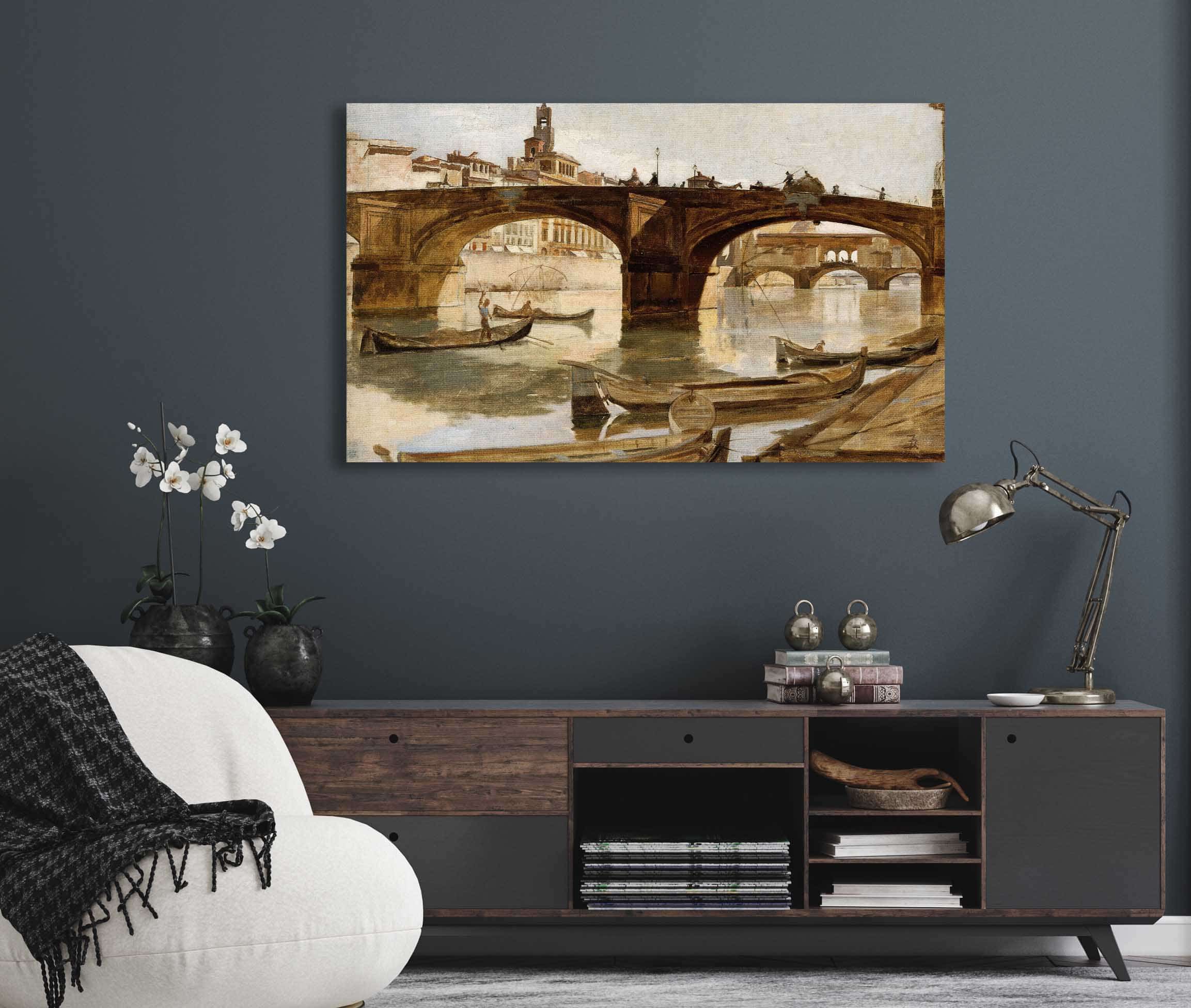 The Bridges Florence by Frank Duveneck - Image 5