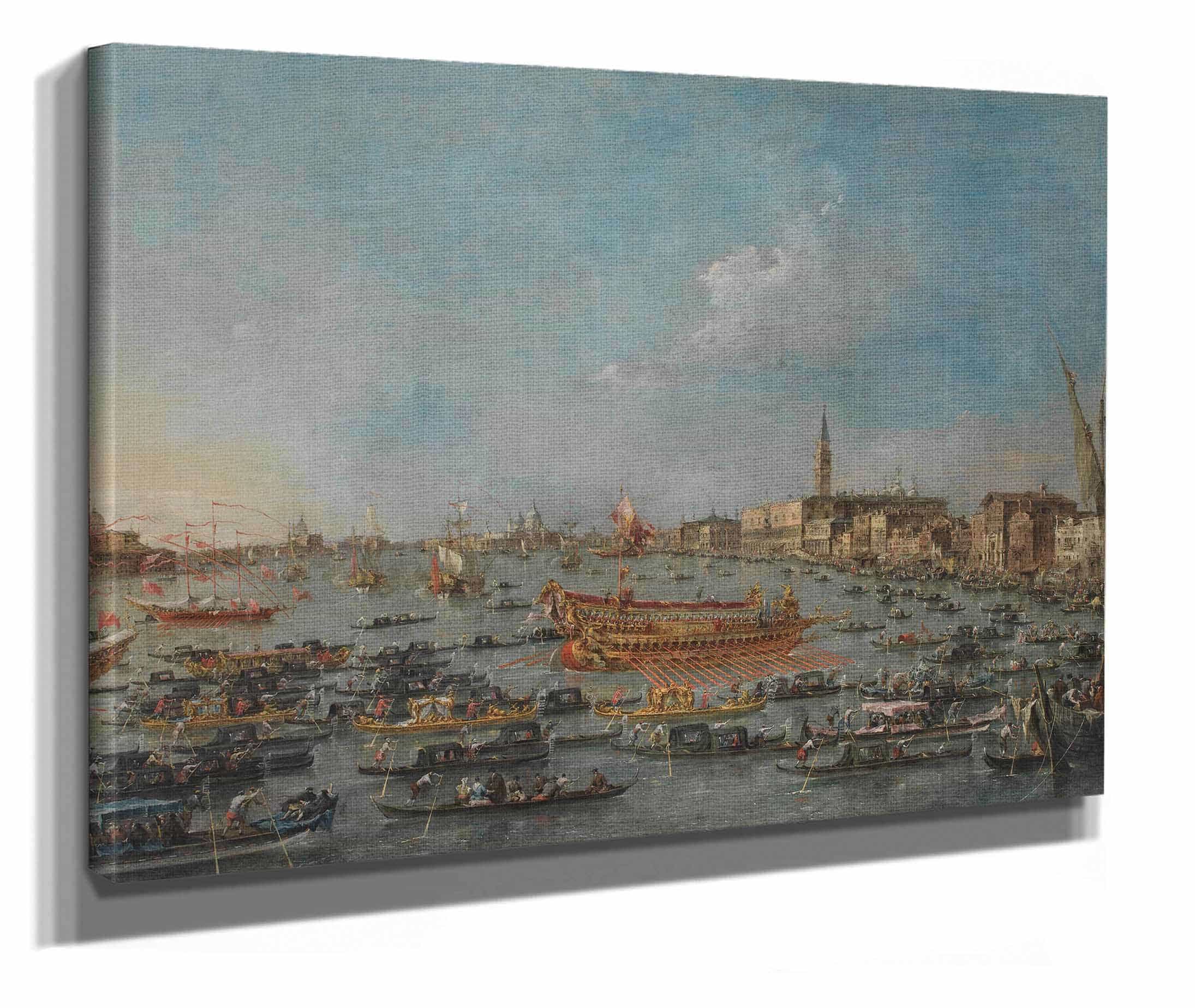 The Bucintoro Festival Of Venice by Francesco Guardi