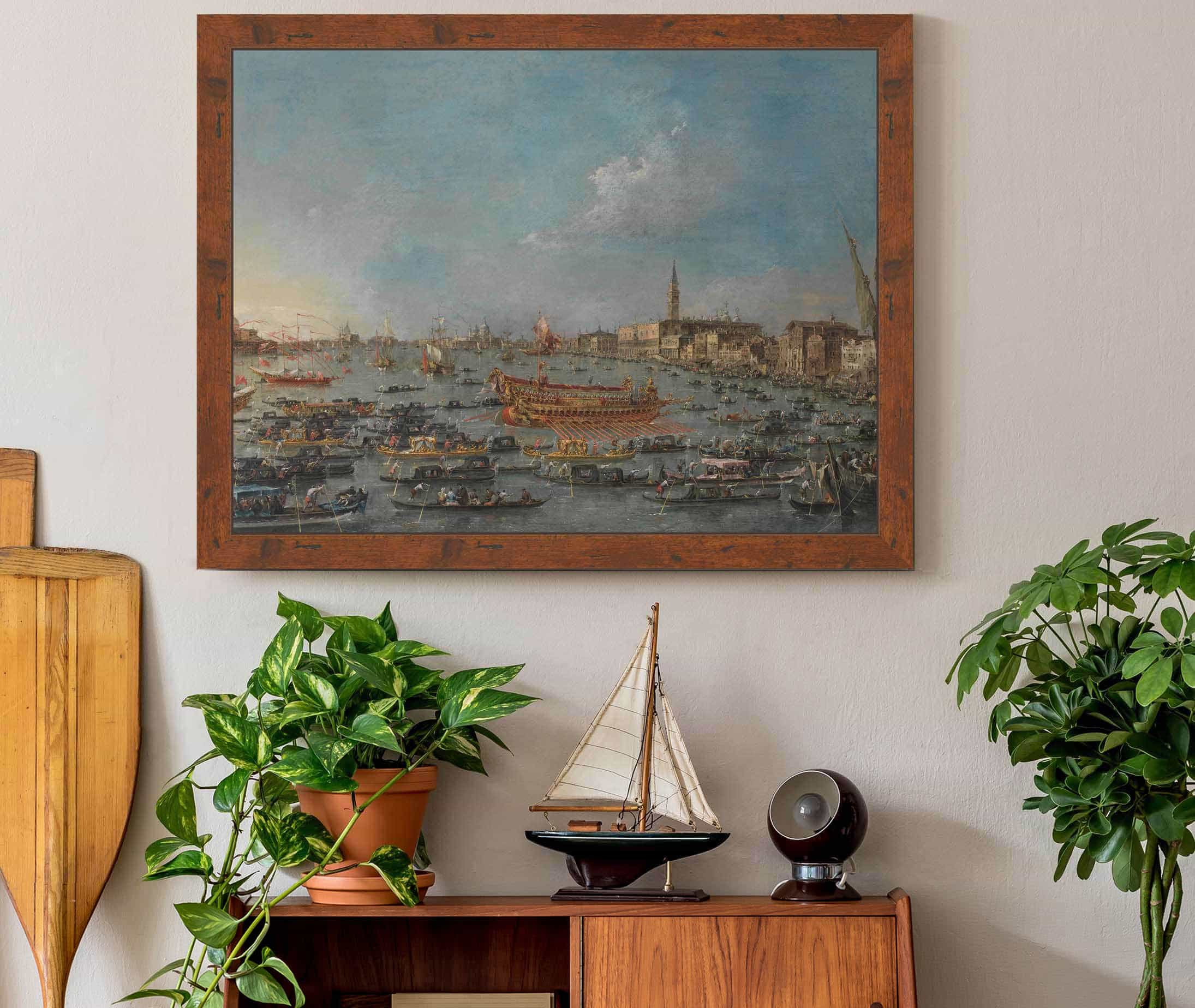 The Bucintoro Festival Of Venice by Francesco Guardi - Image 3