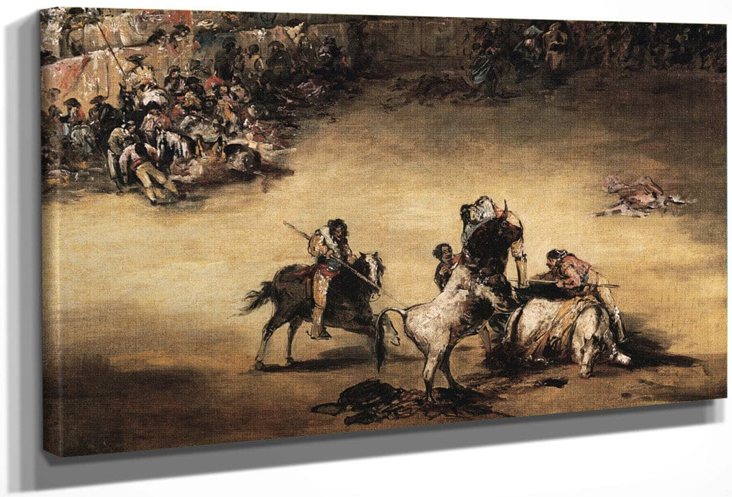The Bullfight By Francisco De Goya