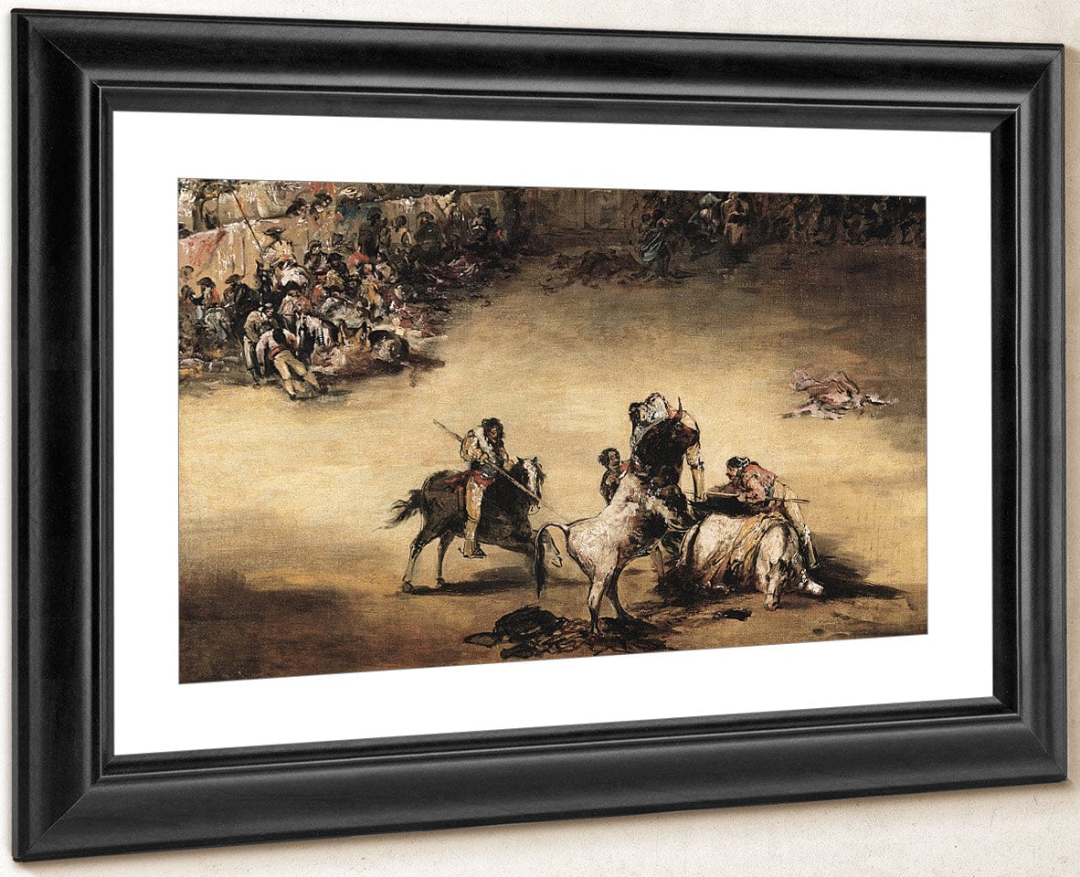 The Bullfight By Francisco De Goya - Image 4
