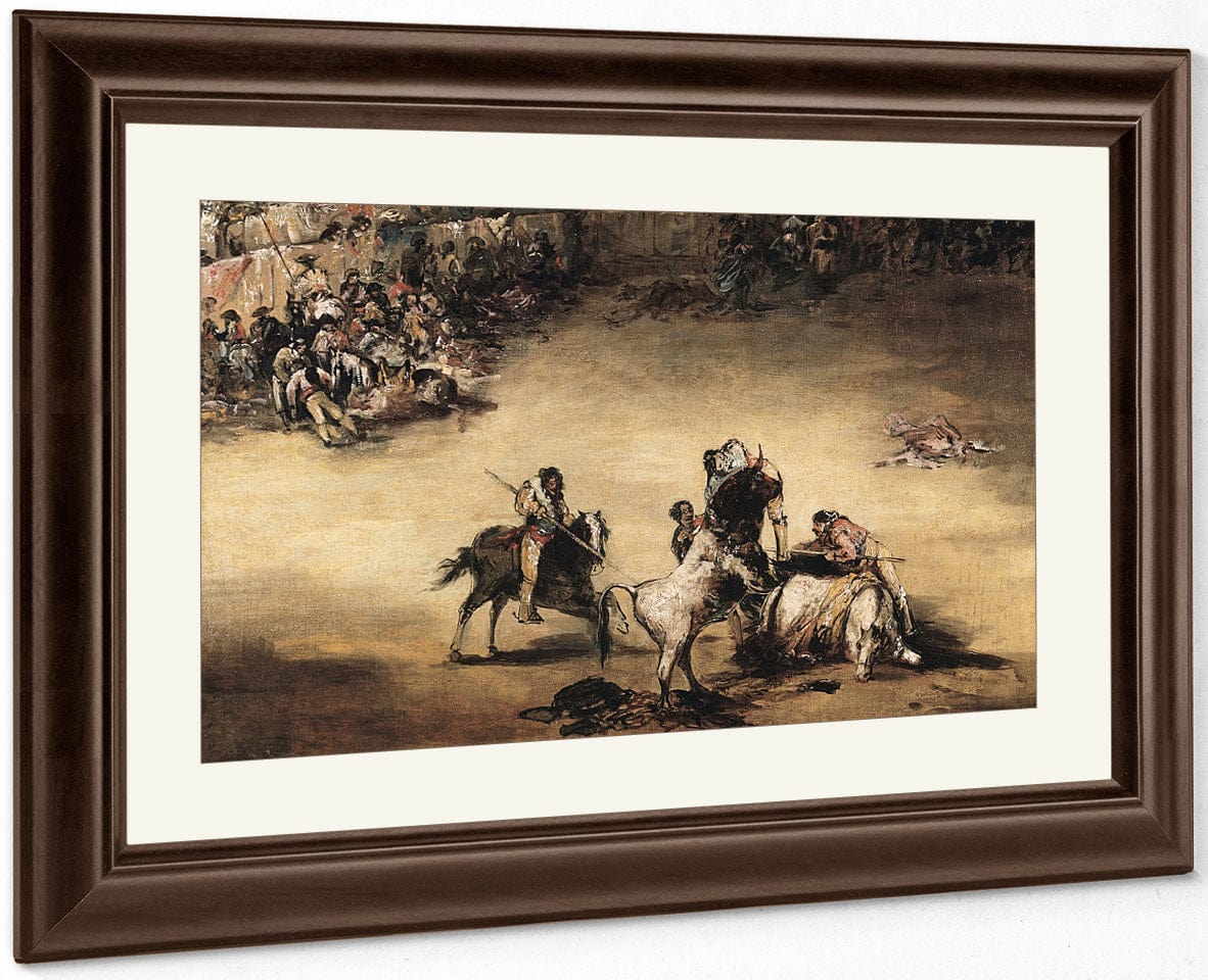 The Bullfight By Francisco De Goya - Image 5