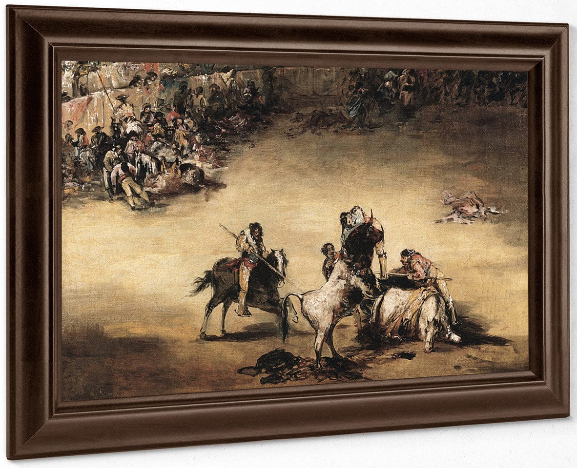 The Bullfight By Francisco De Goya - Image 6