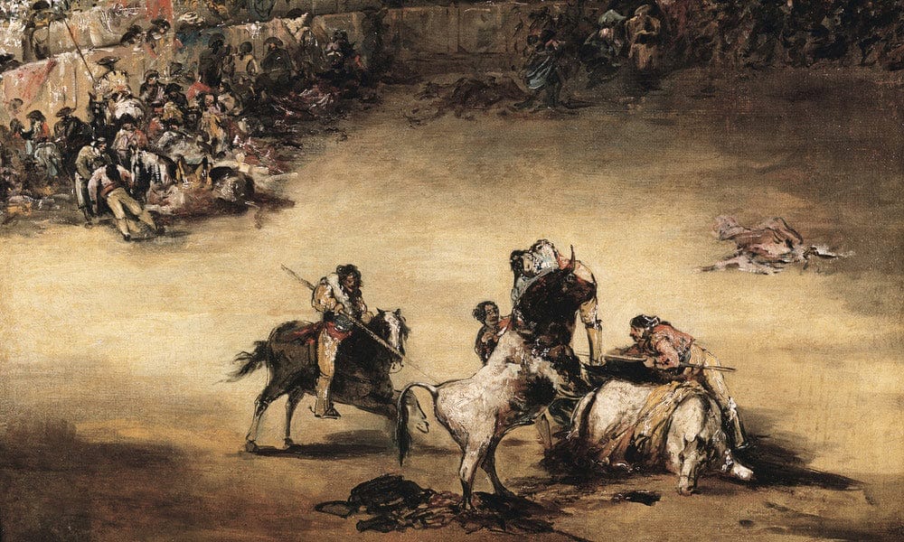 The Bullfight By Francisco De Goya - Image 7