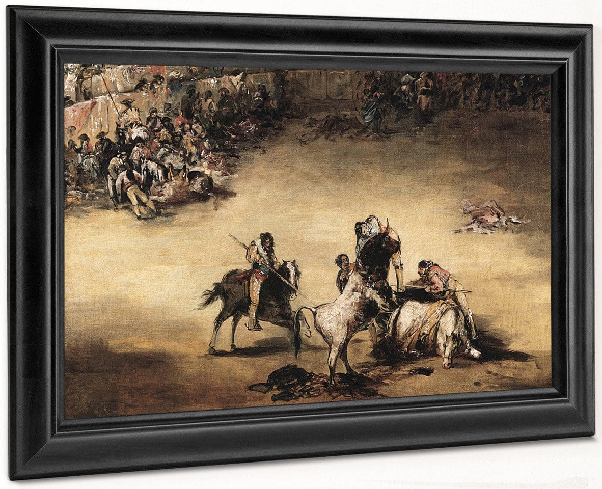 The Bullfight By Francisco De Goya - Image 8
