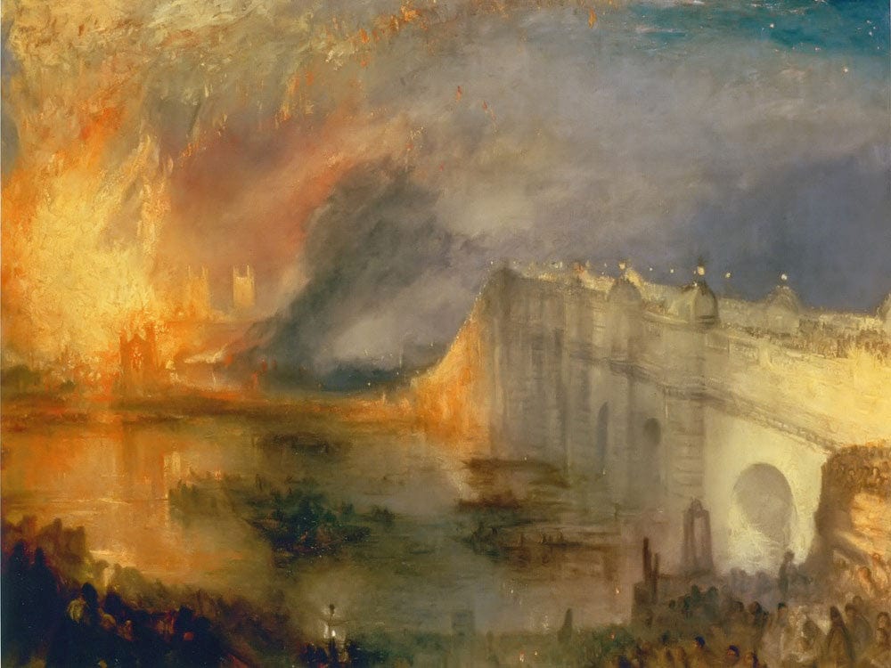 The Burning Of The Houses Of Lords And Commons By Jwm Turner - Image 7