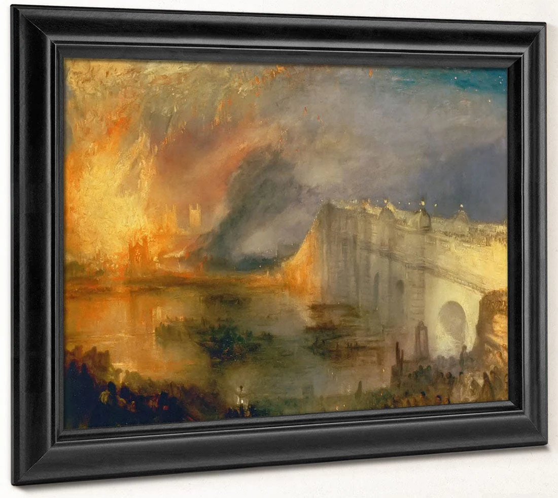 The Burning Of The Houses Of Lords And Commons By Jwm Turner - Image 8