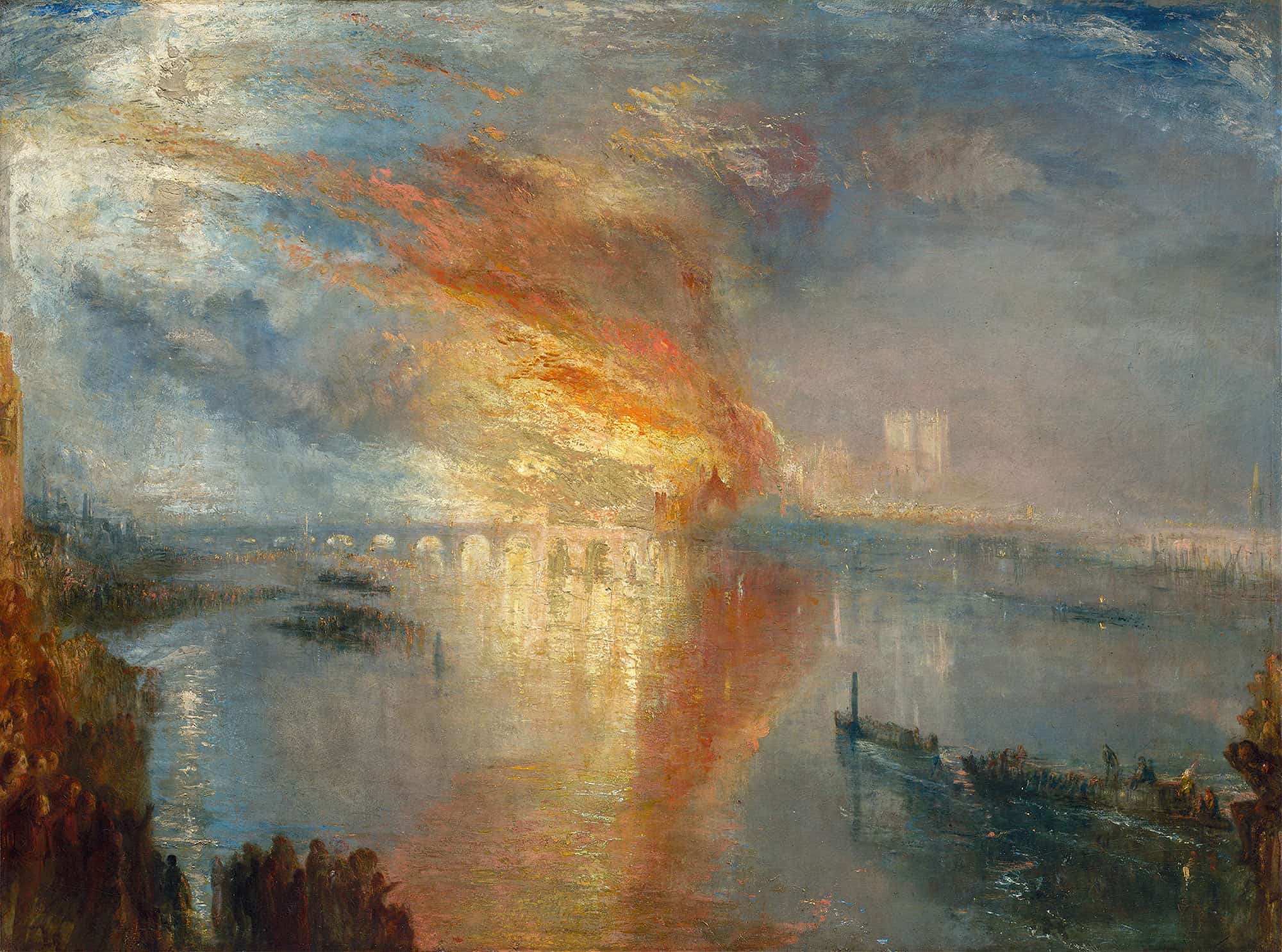The Burning Of The Houses Of Lords And Commons October by Joseph Mallord William Turner - Image 2