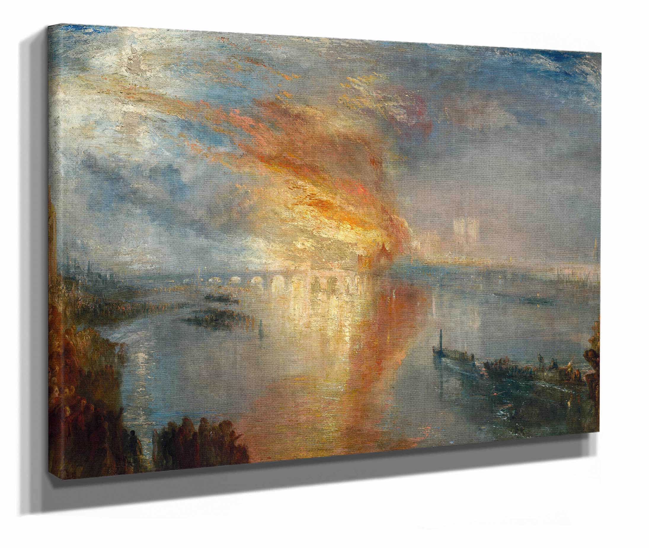 The Burning Of The Houses Of Lords And Commons October by Joseph Mallord William Turner - Image 4